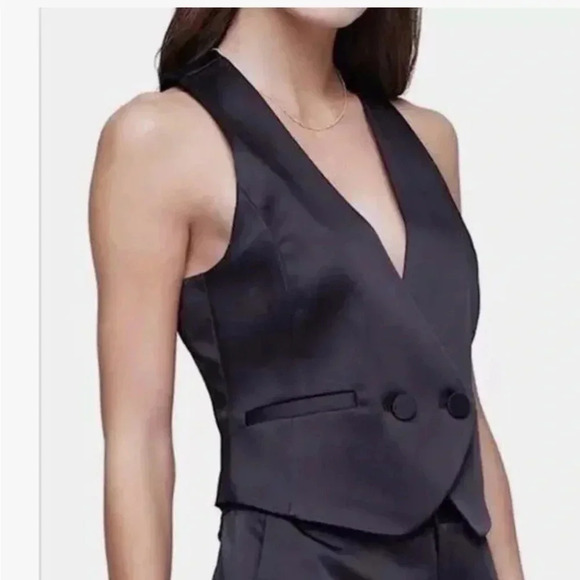 Jason Wu Satin Vest Royal Purple Size 10 NWT - Picture 8 of 8